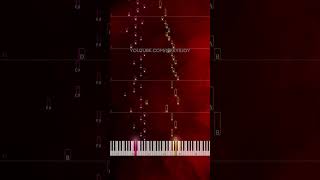 🎹 Little Snowflake  Nursery Rhyme  EASY Piano and Keyboard Tutorial  LYRICS [upl. by Susy880]