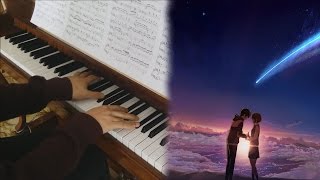 Sparkle  Kimi no Na wa OST  Piano [upl. by Cardew527]