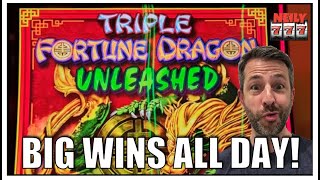 BIG WIN TRIPLE FORTUNE DRAGON UNLEASHED IS OUTSTANDING [upl. by Hessler]