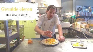 Koken met Rik de Jonge Gevulde eieren [upl. by Potts]