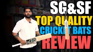 SG amp SF Top Quality Bats Review  Cheapest Cricket Equipment Shop  CONTACT  8295967070 [upl. by Muriel]