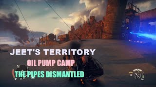 MAD MAX JEETS TERRITORY OIL PUMP CAMP THE PIPES DISMANTLED [upl. by Reeve]