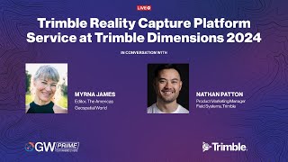 Trimble Reality Capture platform service at Trimble Dimensions 2024 [upl. by Atirb]