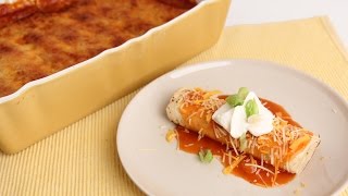 How To Make Chicken Enchiladas With Red Sauce by Rockin Robin [upl. by Acebber]