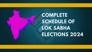 Lok Sabha and Assembly elections 2024  Polling dates States schedule and result date [upl. by Drawdesemaj]