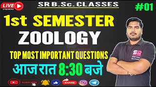 01 Important Questions Zoology 1st Semester 2023  Sumit Rana Sir [upl. by Tselec]