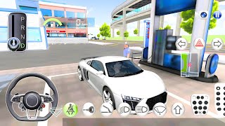 Brand New Pink Car Is Ready For Parking  3d Driving Class android gameCar Game1 gameplaycargame [upl. by Ecissej]