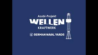 Auszubildende der GERMAN NAVAL YARDS bauen WellenkraftwerkFH Kiel [upl. by Kanal]