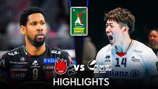 PERUGIA vs MILANO  Highlights  Superlega Semifinals  Round 1 [upl. by Shandie342]