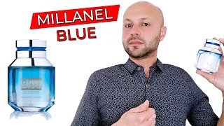 BLUE 🔵 Fragancia Masculina Propia de MILLANEL 🏵 [upl. by Ahsinek]