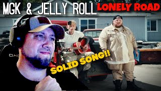 Lonely Road Reaction MGK amp Jelly Roll 🔥 [upl. by Wardlaw8]