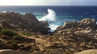 mistral waves in slow motion Sardinia [upl. by Oelc]