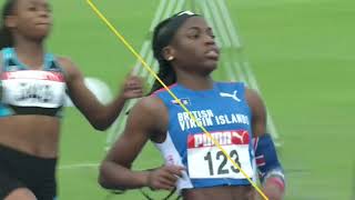 ALL Adaejah Hodge races from CARIFTA49 100m 200m Long Jump  Austin Sealy Award Winner  SMAXTV [upl. by Ikeda]