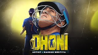 Mahendra Singh Dhoni MS Dhoni rap song  Naresh Medtiya  msdhoni dhoni hustle [upl. by Emoreg98]