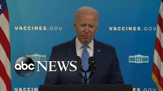 Biden holds press conference following FDA approval of the Pfizer vaccine [upl. by Anitsenre661]