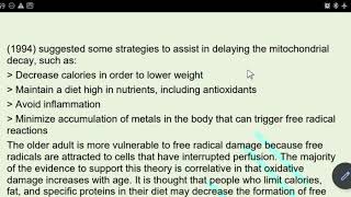 Biological theory of aging [upl. by Malvino]