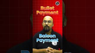 Difference Between Bullet Payment and Baloon Payment ytshorts jaiibcaiibwallah [upl. by Hayman814]