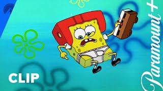 Wie SpongeBob zum Einsiedler wurde 😨  SpongeBob Schwammkopf Clip  Paramount Deutschland [upl. by Nalyd]