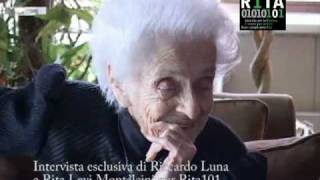 Intervista esclusiva a Rita Levi Montalcini per Rita101flv [upl. by Raddi]