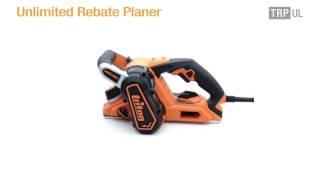 TRITON TRPUL 3MM UNLIMITED REBATE PLANER 240V Screwfix [upl. by Alicec]