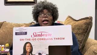 Review Sunbeam on the go cordless throw [upl. by Aztiram]