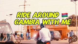 Welcome To The Gambia  Ride Along with me Around  Jabang Sukuta Brikama  Road Operation [upl. by Palestine]