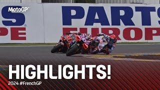 MotoGP™ Race Highlights 🤯  2024 FrenchGP [upl. by Crotty10]