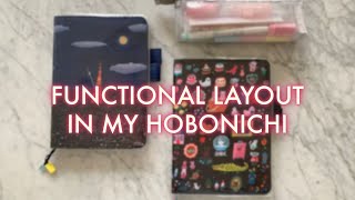 FUNCTIONAL HOBONICHI SET UP [upl. by Nirtiac124]