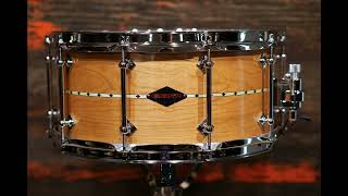 SOLD  Craviotto 65x14quot Cherry Snare Drum  BB45 Edges [upl. by Huba]