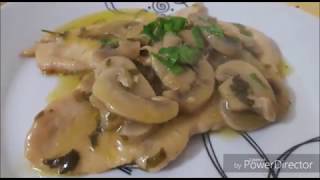 Petto di Tacchino ai Funghi [upl. by Hogan]