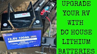 DC HOUSE Lithium Battery Upgrade [upl. by Ahseile]