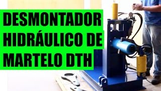 Desmontador Hidráulico PHT 480H  Grupo Perfuratriz DTH [upl. by Sower]