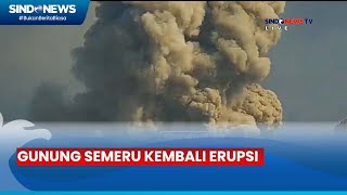 Gunung Semeru Kembali Erupsi Semburkan Material Vulkanik dari Bibir Kawah  Sindo Prime 1705 [upl. by Austreng]