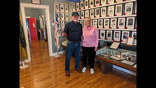 John Baker Nora Tremblett Veterans Memorial Room St Gabriels Hall Marystown NL [upl. by Primalia963]