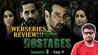 HOSTAGES SEASON 2 WEBSERIES REVIEW [upl. by Wellington]