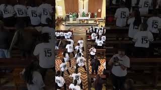 Wonderful Catholic Youths Liturgical Dance kisiinews cafwcl caf football sports football [upl. by Ninnette]