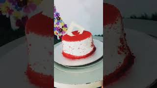 Red velvet cake 🎂with cream cheese frosting 😋 [upl. by Nagorb]