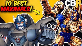 Transformers 10 Best Maximals RANKED [upl. by Aretse627]