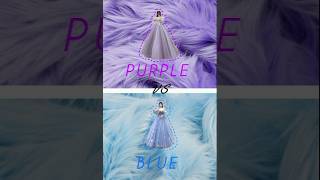 PURPLE 💜 VS BLUE 💙 choose your favorite onemaleficent4354 [upl. by Debbi]