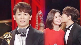 지성 겸손한 매력 넘치는 영예의 대상 수상 소감 “이보영 엄기준에 감사” SBS 연기대상 2회 20171231 [upl. by Dlanigger453]