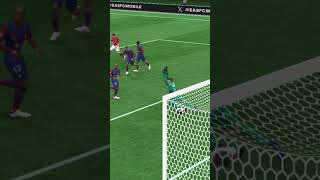 Manchester United goal against Barcelona in FC Mobile [upl. by Lanford]