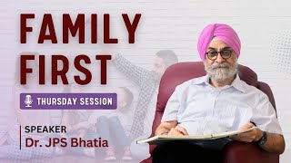 Family First Session  Thursday Session  Dr JPS Bhatia  The Hermitage Rehab  Best Rehab Center [upl. by Heins]