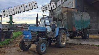 FARMVlog 06  Přeprava Ječmena do sila s traktorem Zetor Crystal 8011 🚜 [upl. by Dnalevets260]