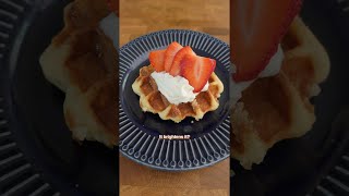 Belgian Liege Waffle Rate my first try [upl. by Juanne]