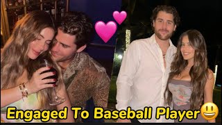 Brielle Biermann engaged to baseball player Billy Seidl 😃💕💕 [upl. by Jinny]