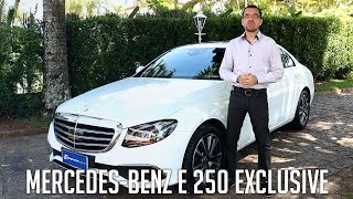 Avaliação MercedesBenz E 250 Exclusive [upl. by Yraek]