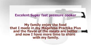 Best Recipes For Pressure CookerExcelent SuperMagefesa Practika Plus Stainless [upl. by Casia230]