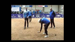 Petanque CNC VETERANS FINALS 12 Finals Triplets  Foussignac vs Saint Jean de la Ruelle [upl. by Annavoeg]