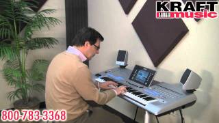 Kraft Music  Yamaha Tyros4 Demo with Peter Baartmans [upl. by Leanard]