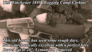 Shooting an Antique Winchester 1895 in 30 US 3040 Krag Carbine Conversion [upl. by Lleinnad]